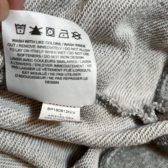 Nike Gray Hooded Sweatshirt - Picture 12 of 12